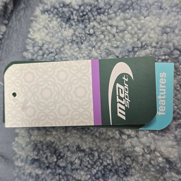 Cozy Gray Fleece Zip-Up Jacket | MTA Sport | Small - Picture 9 of 12